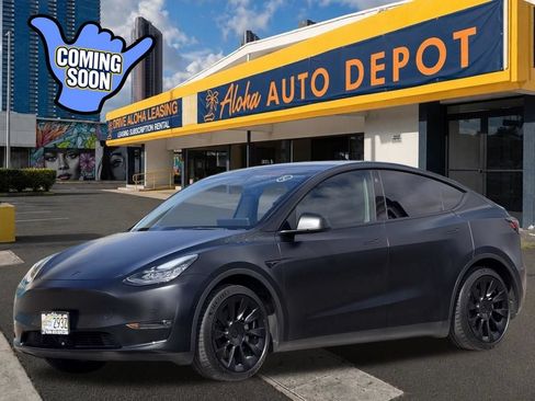 Used 2021 Tesla Model Y Long Range AWD/4WD image 1