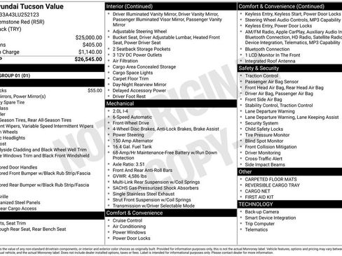 Used 2020 Hyundai Tucson Value FWD image 6
