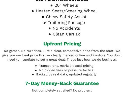 Used 2024 Chevrolet Silverado 1500 LT image 2