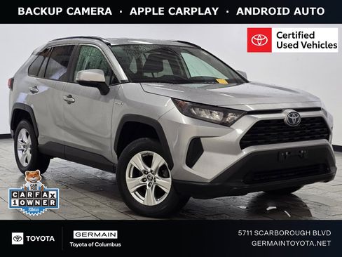 Certified 2021 Toyota RAV4 LE image 1