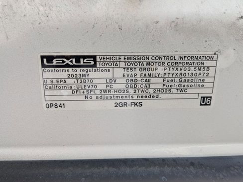 Used 2023 Lexus ES 350 w/ Accessory Package (Z2) image 23