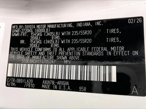 New 2026 Toyota Highlander Platinum image 20