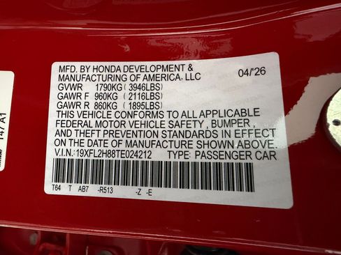 New 2026 Honda Civic Sport image 26