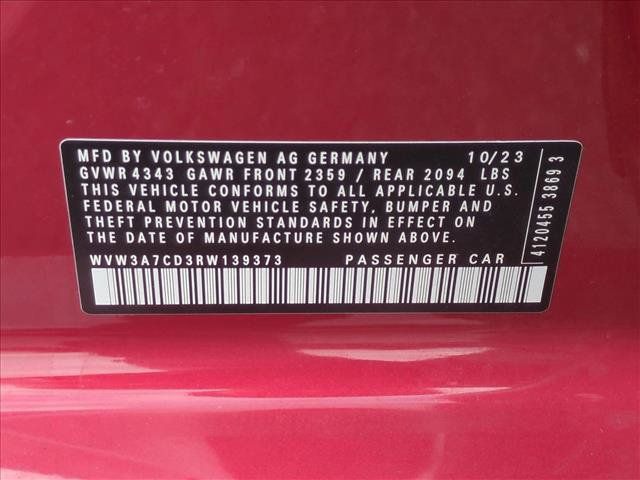 Used 2024 Volkswagen GTI SE w/ SE Leather Seats Package FWD image 26