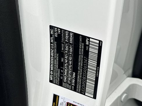 New 2025 Mercedes-Benz EQE AMG 4MATIC SUV image 18