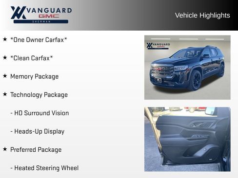 Used 2023 GMC Acadia AT4 w/ Technology Package image 5