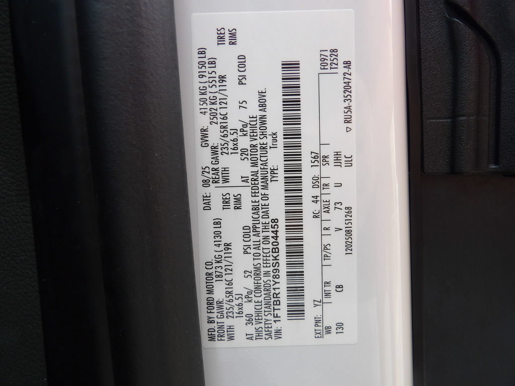 Used 2025 Ford Transit 250 Low Roof w/ Exterior Upgrade Package RWD image 53