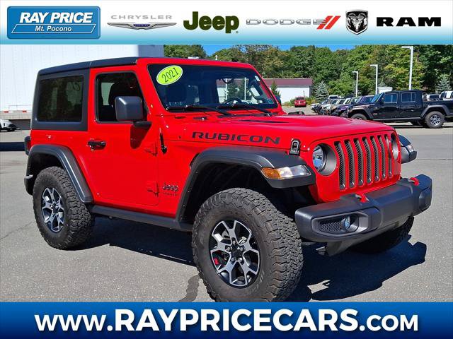 Certified 2021 Jeep Wrangler Rubicon w/ Cold Weather Group AWD/4WD image 1