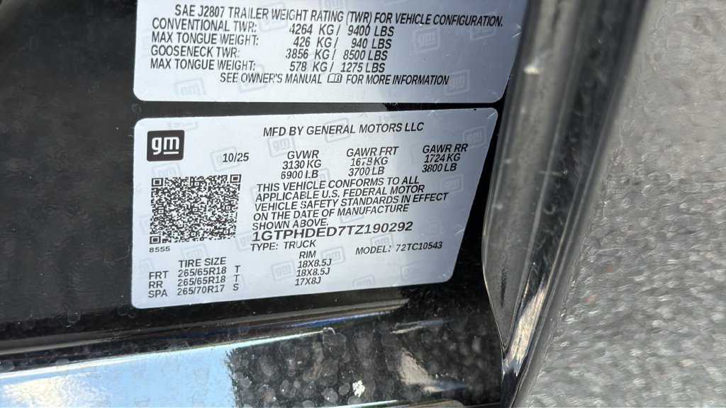 Used 2026 GMC Sierra 1500 SLT RWD image 27