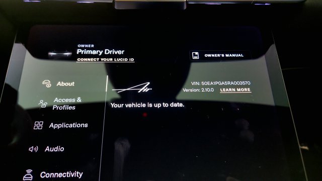 Used 2024 Lucid Air Pure RWD image 67