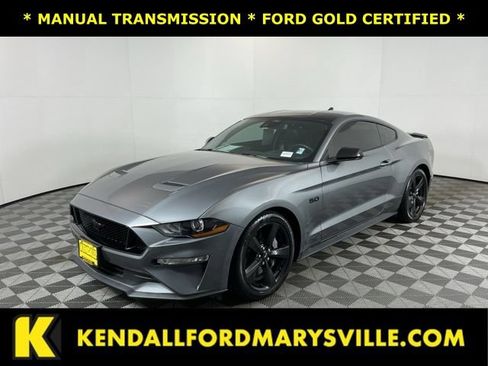Certified 2022 Ford Mustang GT Premium w/ Black Accent Package RWD image 1
