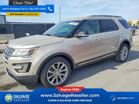 Used 2017 Ford Explorer XLT w/ Equipment Group 202A FWD image 1