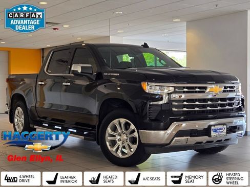 Used 2024 Chevrolet Silverado 1500 LTZ w/ Technology Package AWD/4WD image 1