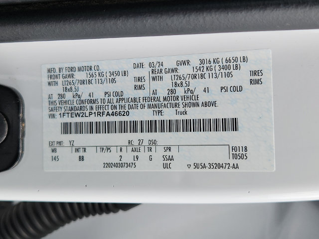Used 2024 Ford F150 STX w/ Equipment Group 201A FX4 AWD/4WD image 27
