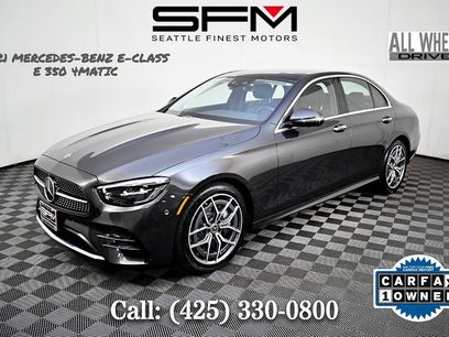Used 2021 Mercedes-Benz E 350 4MATIC Sedan