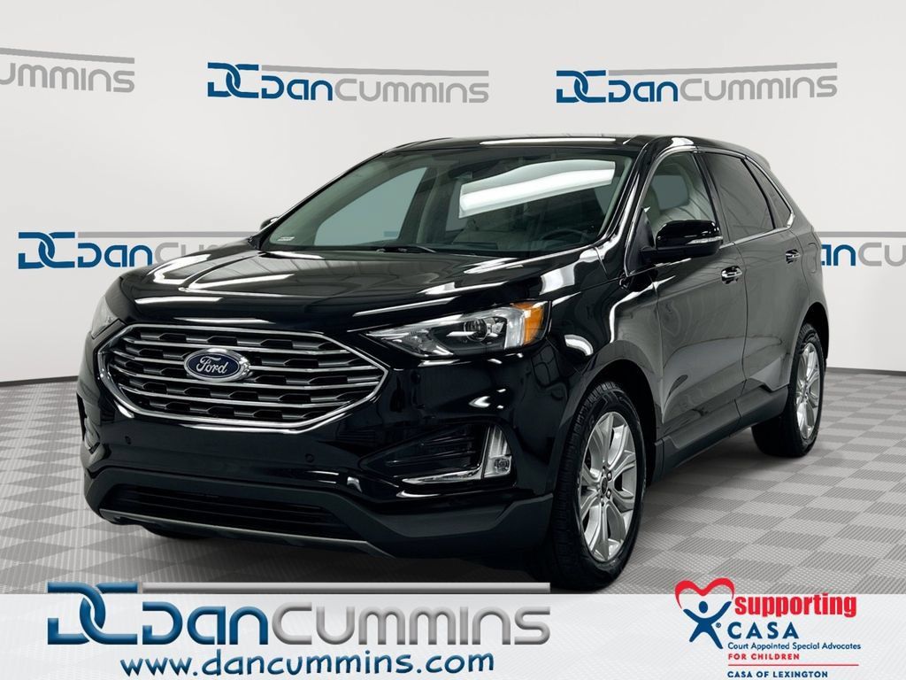 Used 2023 Ford Edge Titanium w/ Cargo Accessory Package AWD/4WD image 1