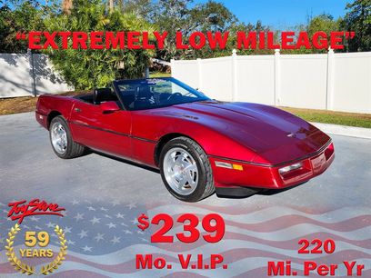 Used 1990 Chevrolet Corvette Convertible