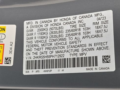 Certified 2023 Honda CR-V Sport image 35