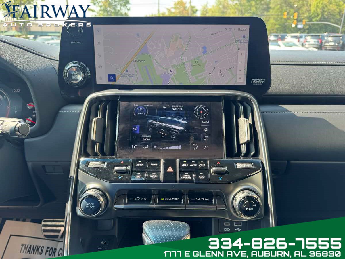Used 2023 Lexus LX 600 F Sport w/ Accessory Package (Z1) AWD/4WD image 22