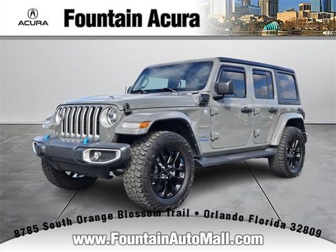 Used 2022 Jeep Wrangler Unlimited Sahara image 1