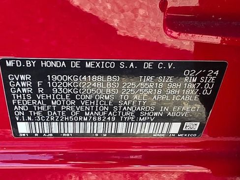 Used 2024 Honda HR-V Sport image 32