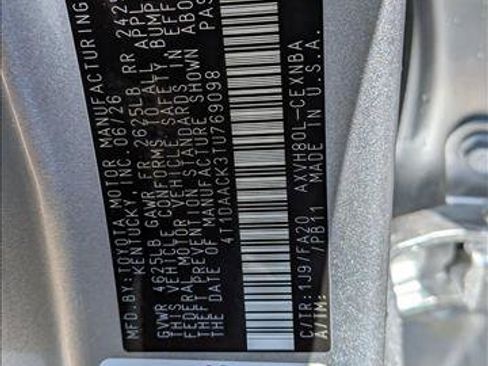 Used 2026 Toyota Camry LE FWD image 21