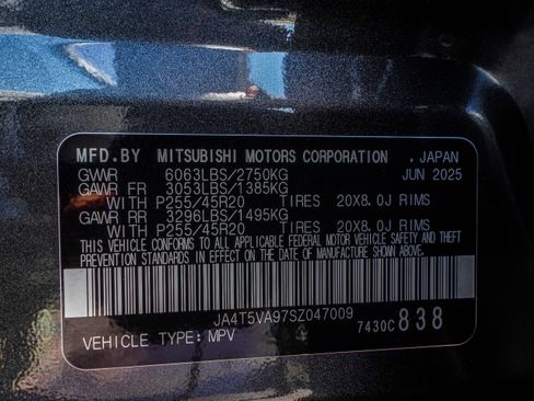 New 2025 Mitsubishi Outlander SE AWD/4WD image 46
