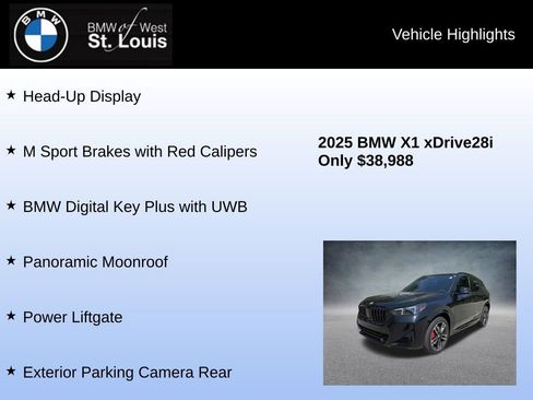 Used 2025 BMW X1 xDrive28i w/ Premium Package image 16