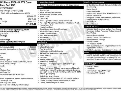 Certified 2023 GMC Sierra 2500 AT4 image 7