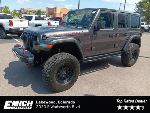 Used 2021 Jeep Wrangler Unlimited Rubicon AWD/4WD image 1