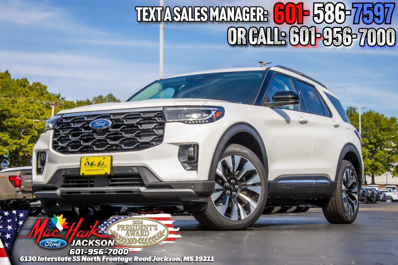 Used 2026 Ford Explorer Platinum w/ LUX Leather Package AWD/4WD image 1
