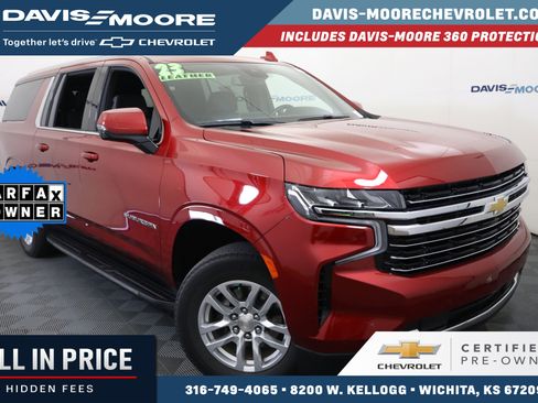 Certified 2023 Chevrolet Suburban LT w/ Luxury Package AWD/4WD image 1