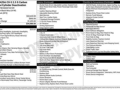 New 2025 MAZDA CX-5 Carbon Edition image 4