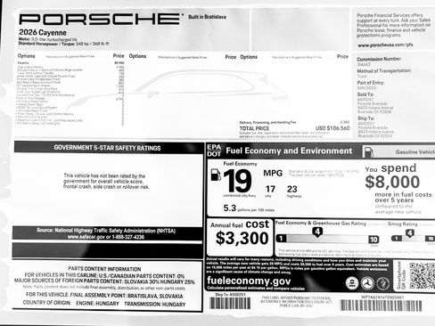 New 2026 Porsche Cayenne image 31