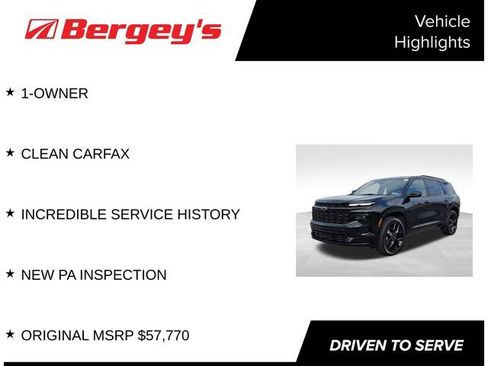 Used 2024 Chevrolet Traverse RS w/ LPO, Floor Liner Package AWD/4WD image 4
