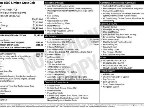 Certified 2022 RAM 1500 Limited image 15
