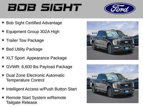Used 2022 Ford F150 XLT w/ Equipment Group 302A High AWD/4WD image 3