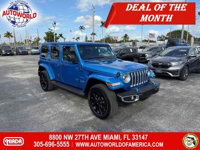 Used 2022 Jeep Wrangler Unlimited Sahara 4xe
