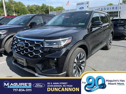 New 2026 Ford Explorer Platinum w/ LUX Leather Package