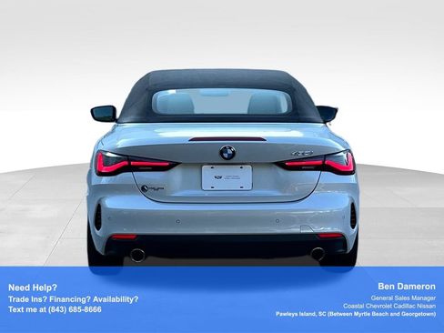 Used 2022 BMW 430i Convertible RWD image 6