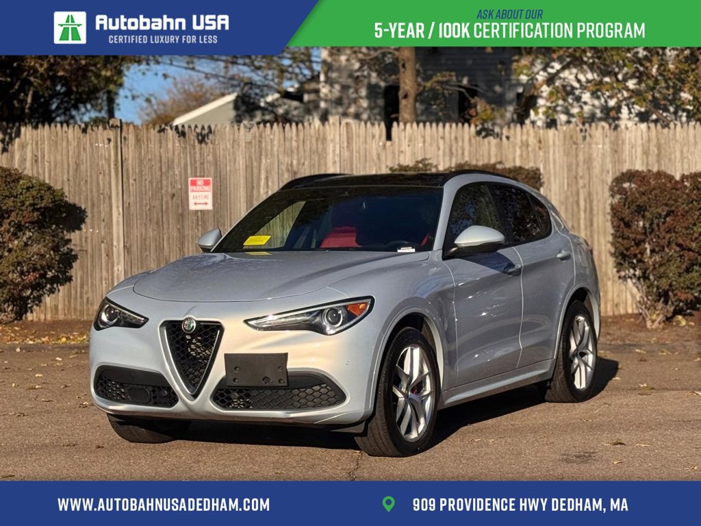 Used 2020 Alfa Romeo Stelvio Ti Sport w/ Quick Order Package 22S Sport AWD/4WD image 1