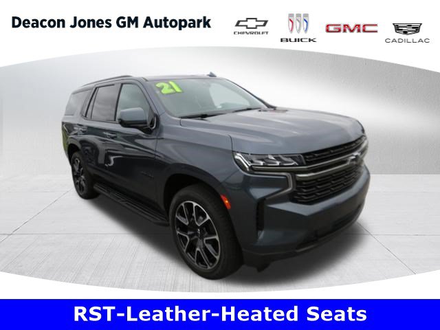 Certified 2021 Chevrolet Tahoe RST w/ Rear Media and Nav Package RWD image 1