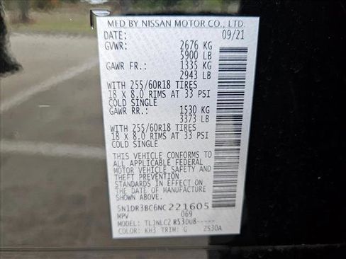 Used 2022 Nissan Pathfinder SV image 26