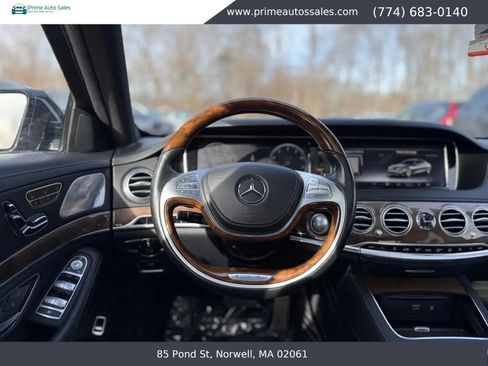 Used 2015 Mercedes-Benz S 550 4MATIC Sedan image 19