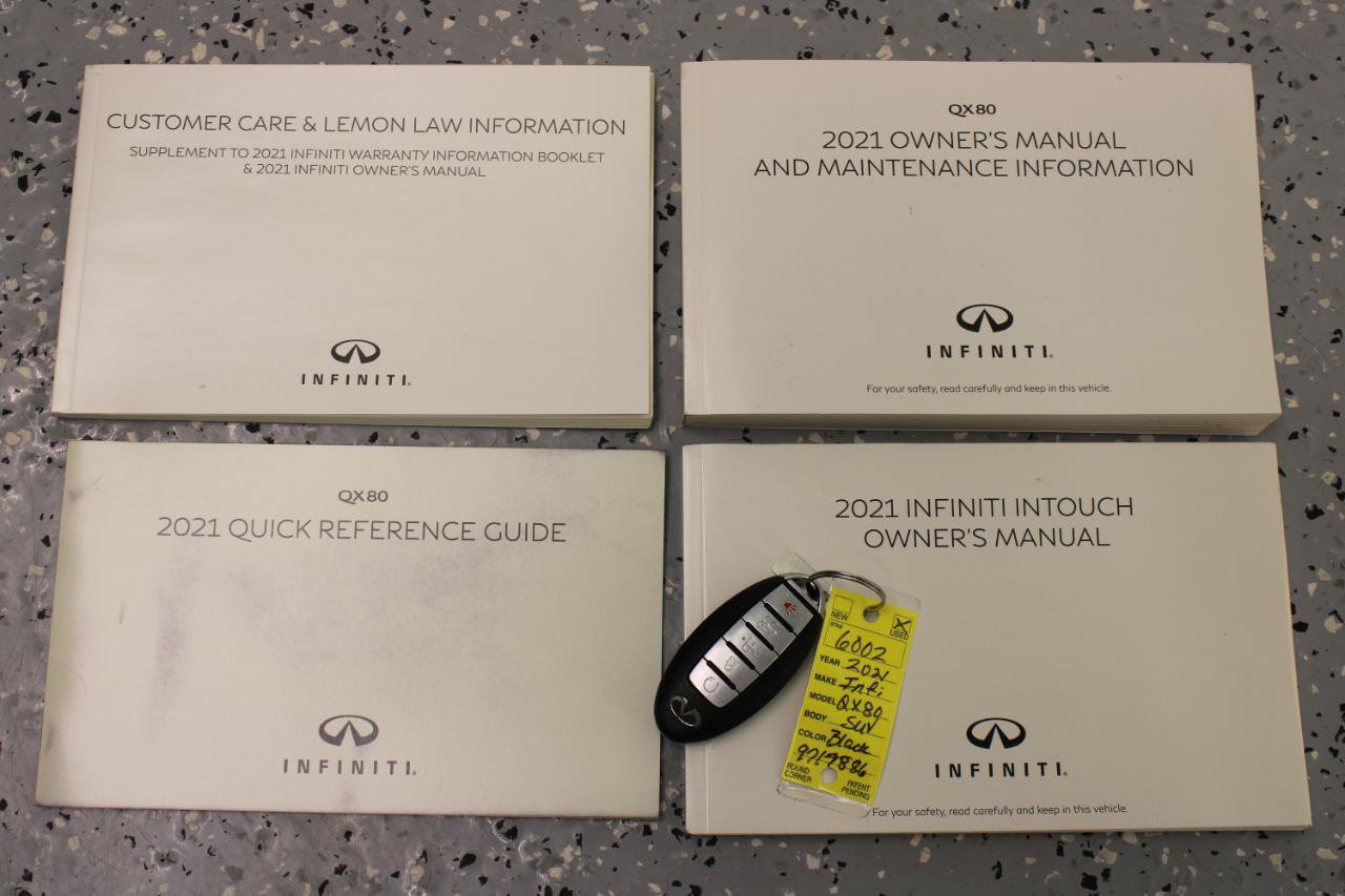 Used 2021 INFINITI QX80 Luxe w/ All-Season Package RWD image 99