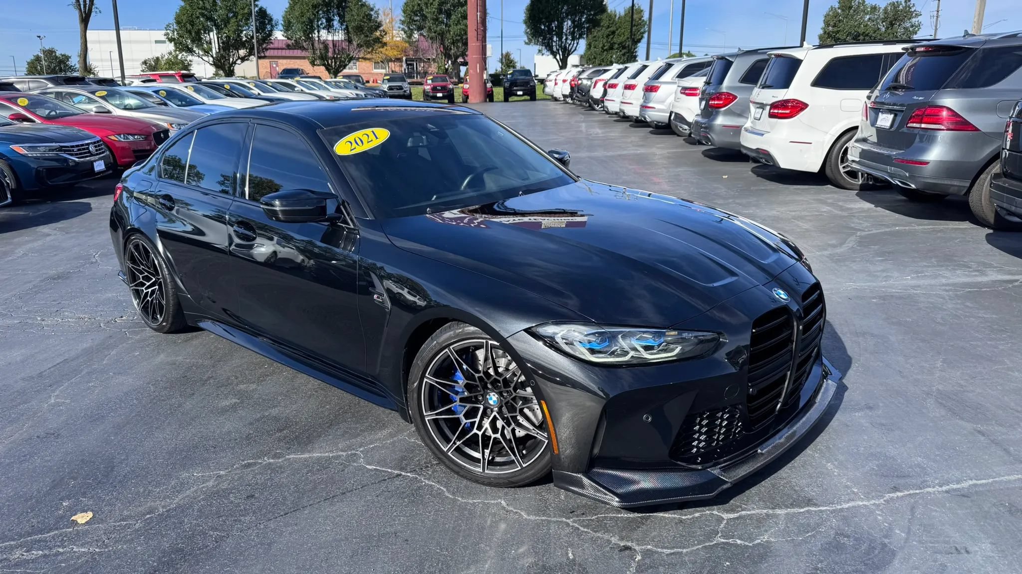 Used 2021 BMW M3 Competition w/ Executive Package RWD image 1