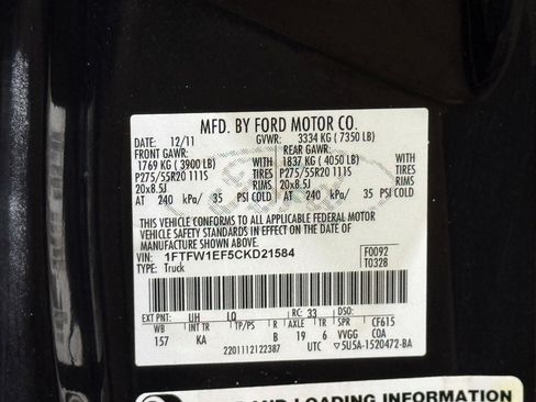 Used 2012 Ford F150 King Ranch image 55