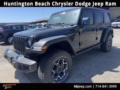 Used 2023 Jeep Wrangler Unlimited Rubicon 4xe AWD/4WD image 1