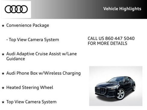 Certified 2023 Audi Q8 Premium w/ Convenience Package AWD/4WD image 24