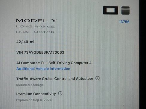 Used 2023 Tesla Model Y Long Range AWD/4WD image 4